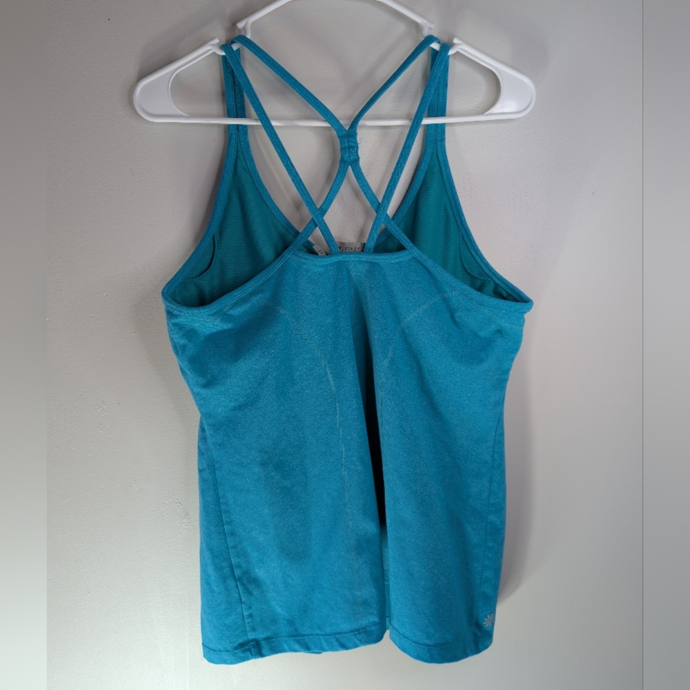 Teal Athleta Athletic Tank Top Size XL - Picture 2 of 9